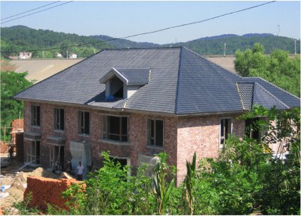 树脂瓦-别墅工程案例